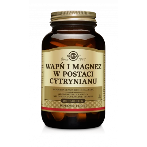 Solgar - Wapń i Magnez - 50 tabletek Solgar - Wapń i Magnez - 50 tabletek